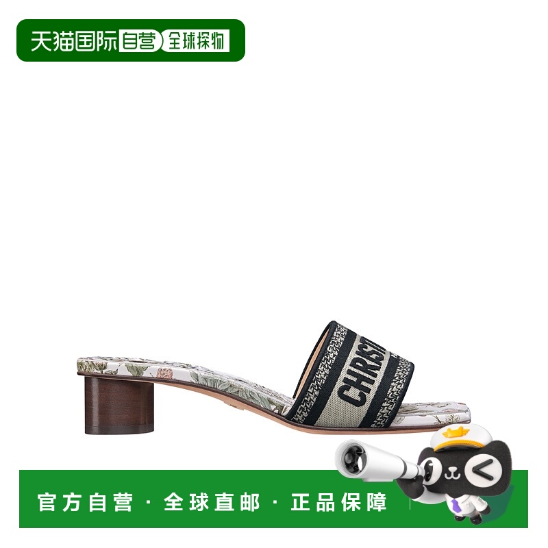 1h可退 DIOR 女士凉鞋 KCQ902WSSS51H AW2025 花色 露趾高跟凉鞋