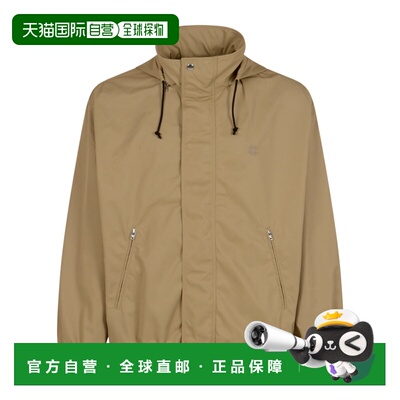 CELINE 男士夹克 RV1402T2802BG SS2026 棕色 长袖休闲夹克