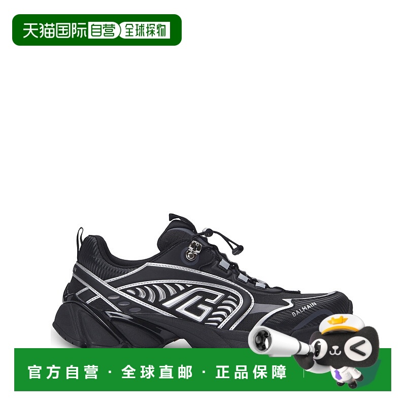 潮奢 Balmain 巴尔曼 男士 系带运动鞋 EM1VI357LSGZ
