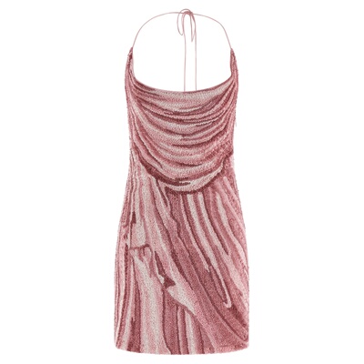 BALMAIN 女士连衣裙 FF1R2470PC96OAA AW2025 粉红色