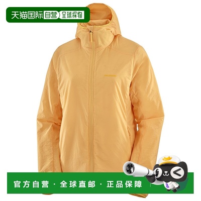 1h可退 SALOMON 女士户外冲锋衣 1045341WARMAPRICOT CO 橙色外套