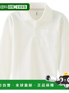 1h可退 mont-bell 男童衬衫 1114679WT CO 白色 Wickron Long Sle