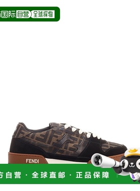 FENDI 男士运动鞋 7E1688F1PXA AW2025 黑色