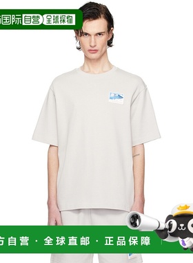 1h可退 潮奢 Casablanca 男士 灰色 Greek Temple Patch T 恤 MPS