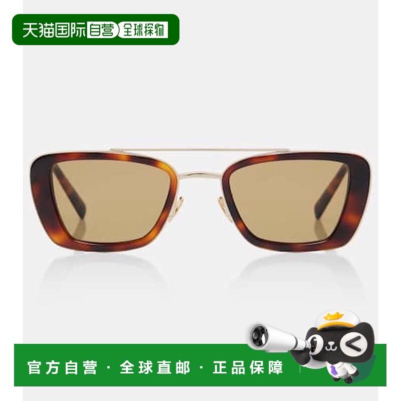 1h可退 潮奢 Saint Laurent 圣罗兰 女士 SL 825 方框太阳眼镜