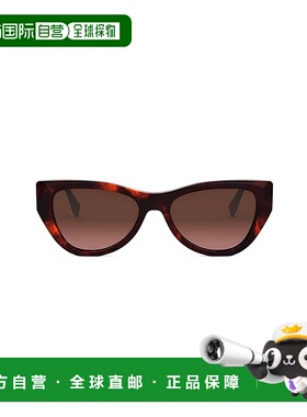 FENDI 女士眼镜 FE40149I54F SS2025 绿色 全框太阳镜