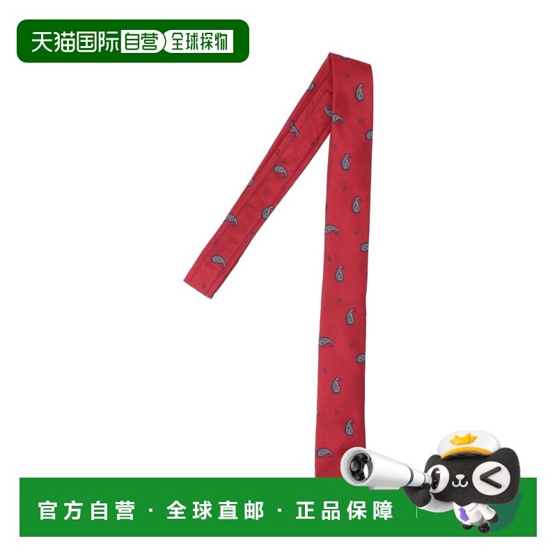 THOM BROWNE 男士领带 MNL001AF0433600 AW2023 红色,童装/婴儿装/亲子装,领带,淘宝优惠券,粉丝福利购,淘宝优惠卷