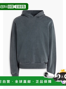 1h可退 潮奢 Sandro 男士 French 棉质厚绒布连帽衫 SHPSW00681GR