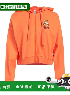 潮奢 Moschino 莫斯奇诺 女士 汗衫 orange橙色 舒适时尚