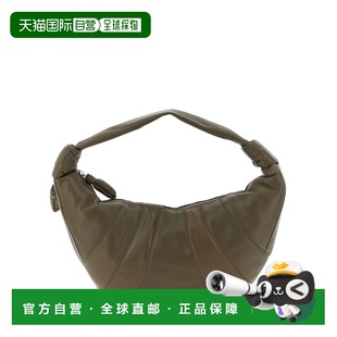 1h可退 潮奢 Lemaire 女士 卡其色 Fortune Croissant 单肩包 BG0