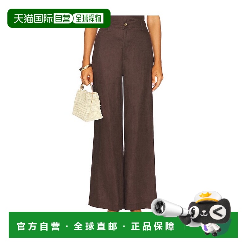 1h可退 潮奢 Bardot 女士 Enya 亚麻裤子 58427PB3