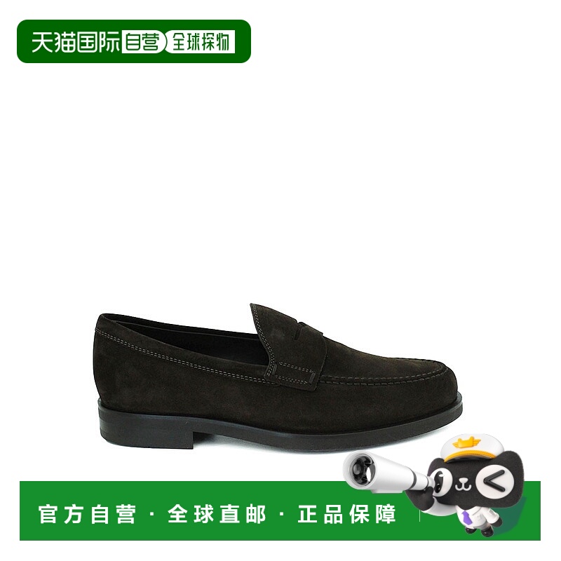 1h可退 TOD'S 男士运动鞋 XXM0ZF0Q920RE0S800 AW2024 黑色一脚蹬