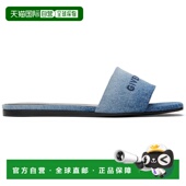 潮奢 凉鞋 Givenchy 女士 1h可退 纪梵希 蓝色 BE306FE2CC