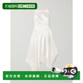 Studios 艾克妮 白色 1h可退 女士 Acne Satin Text 潮奢 Lace 连