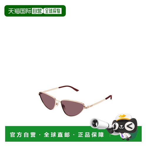 GUCCI 女士眼镜 GG1879S003 SS2025 棕色 猫眼框太阳镜