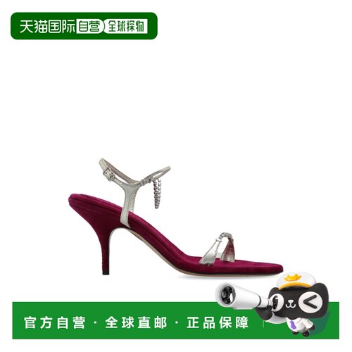 CHLOÉ 女士凉鞋 CH26A19ZYX52A AW2026 红色 Zia heeled sandals