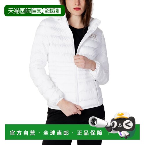 EA7 女士外套 8NTB23TNF8Z0101 SS2026 白色 BOMBER JACKET 8NTB2