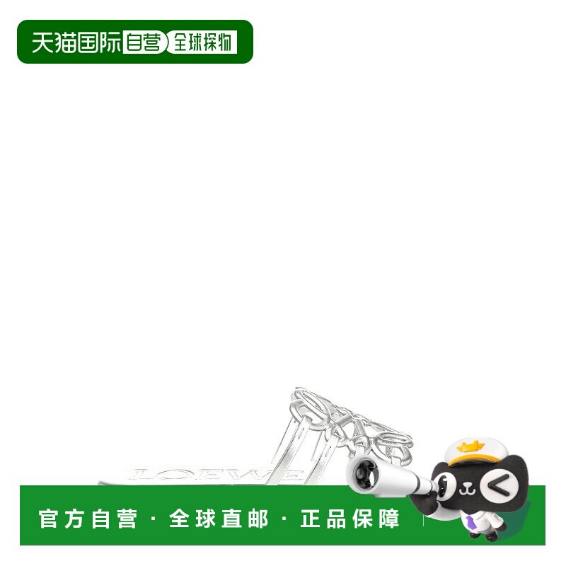 LOEWE 女士凉鞋 LPEA465X081160 SS2026 透明 PETAL ANAGRAM SLID