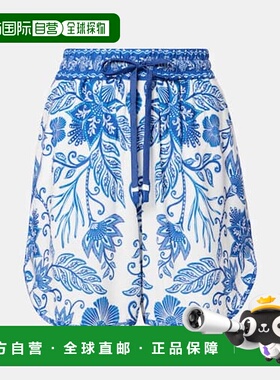 1h可退 潮奢 FARM RIO 女士 Shell Garden 短裤 blue蓝色 舒适时