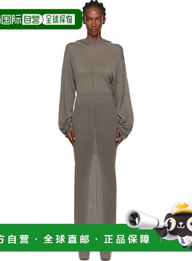 1h可退 潮奢 rick owens 瑞克 欧文斯 女士 灰色 Concordians Hoo