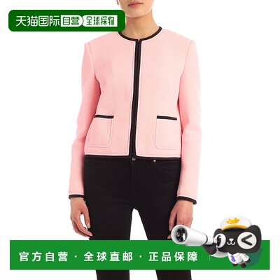 1h可退 MOSCHINO 女士外套 050605112242 SS2020 粉红色 Black de