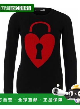 1h可退 MOSCHINO 女士针织毛衣 WS3G280X02974225 SS2022 黑色