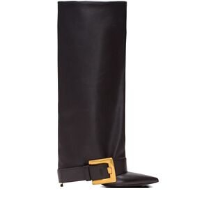 FN1TA143LVIT0PA 1h可退 BALMAIN 女士靴子 黑色 AW2025