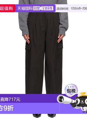 1h可退 潮奢 MaxMara 麦斯玛拉 女士 绿色 Enigma 长裤 252913602