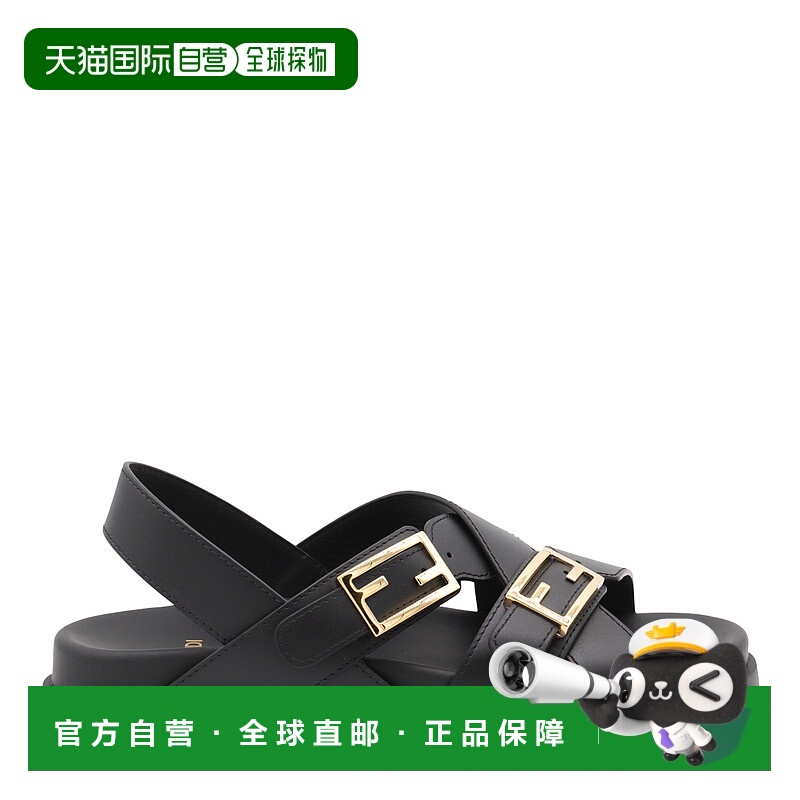 1h可退 潮奢 Fendi 芬迪 女士 Feel 平底凉鞋 8X8647NA7