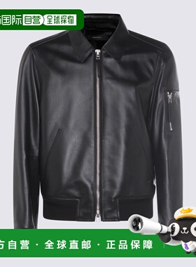 潮奢 Tom Ford 汤姆 福特 男士 黑色夹克 LBS086LMN035NAA皮衣