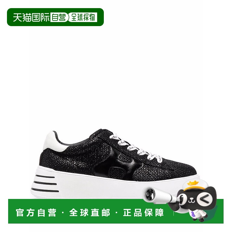 1h可退 HOGAN 女士运动鞋 HXW5640DN60QYR0002 AW2022 黑色