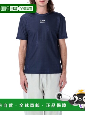 1h可退 潮奢 Ea7 男士 Pro 网球水手领T恤 7M000044AF13754UB107