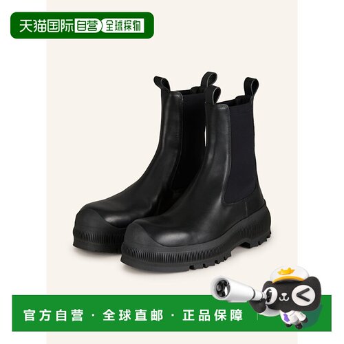 JIL SANDER 男士靴子 100285879513000 CO 黑色 Chelsea boots