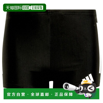 ADIDAS 男童短裤 7501880BLACKWHITE CO 黑色