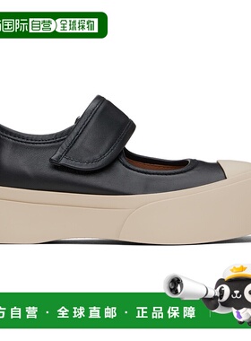 1h可退 潮奢 Marni 玛尼 女士 黑色 Pablo 玛丽珍鞋 SNZW003120P7