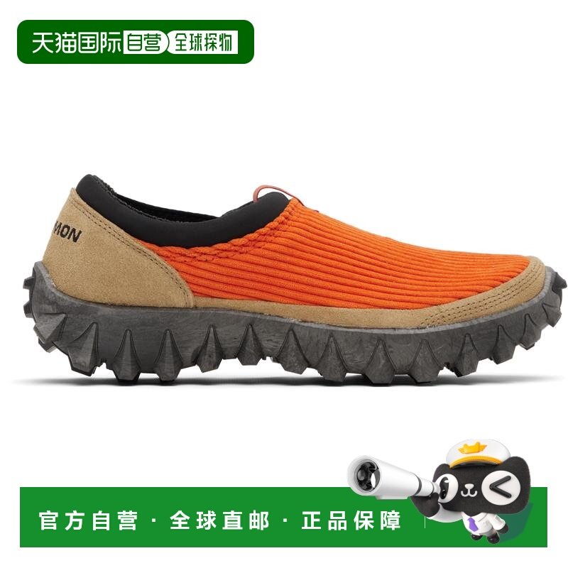 1h可退 潮奢 yves salomon 萨洛蒙 女士 橙色 Snowclog Corduroy,女鞋,乐福鞋（豆豆鞋）,淘宝优惠券,粉丝福利购,淘宝优惠卷