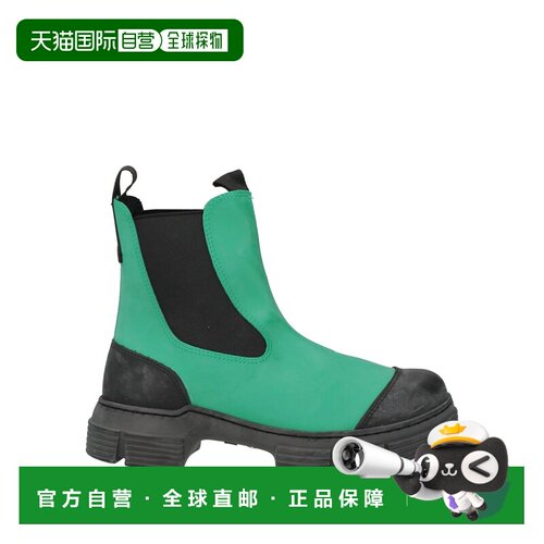 GANNI 甘尼 女士 脚踝靴 green绿色 舒适时尚