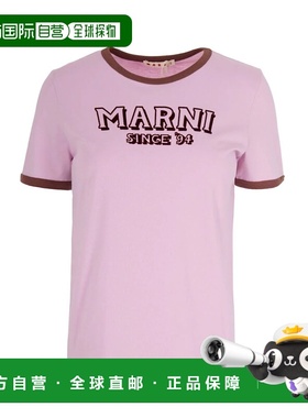 MARNI 女士T恤 THJE0390P0USCY91LOC20 SS2026 粉红色