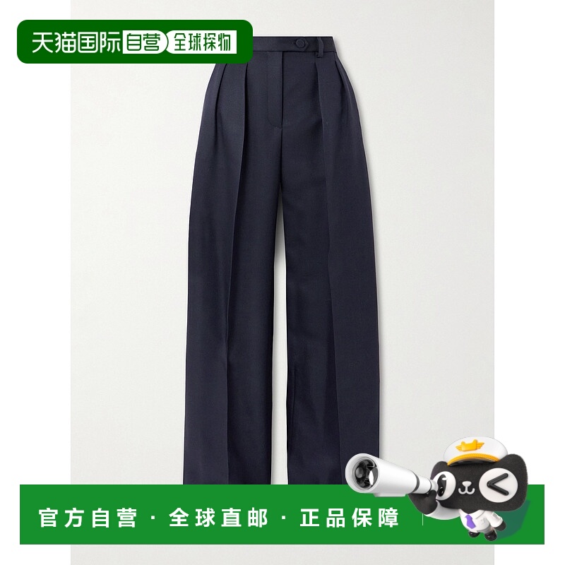 1h可退 潮奢 Loro Piana 诺悠翩雅 女士 Devin 褶裥羊毛真丝混纺