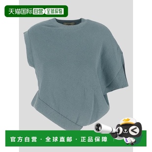 蓝色 FENDI SS2024 FZXB23ARVBF08S8 MAGLIERIA 女士衬衫