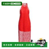 潮奢 舒适时尚 GANNI 女士 1h可退 red红色 甘尼 紧身连衣裙