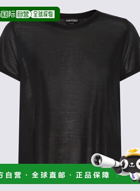 TOM FORD 女士衬衫 TSJ567JEX078LB999 SS2024 黑色