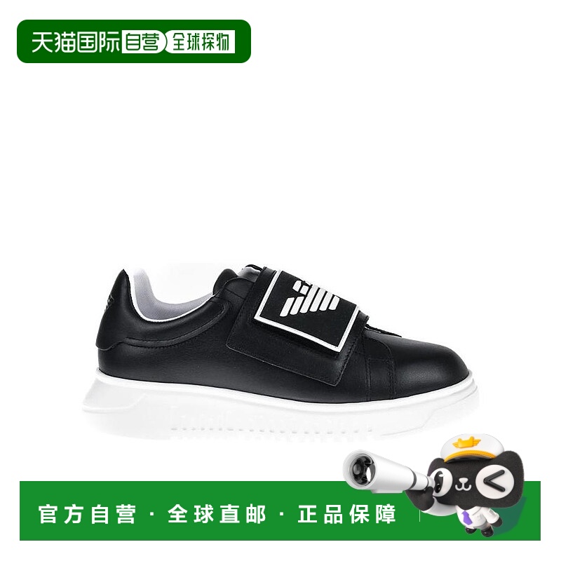1h可退 EMPORIO ARMANI 男士运动鞋 X4X300XM320BLACK SS2022