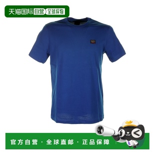 SS2024 PAUL&SHARK COP1002342 T恤 蓝色 男士