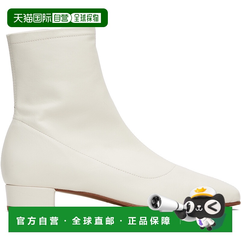 1h可退 潮奢 BY FAR 女士 白色 Este 踝靴 1660507EBWHTL