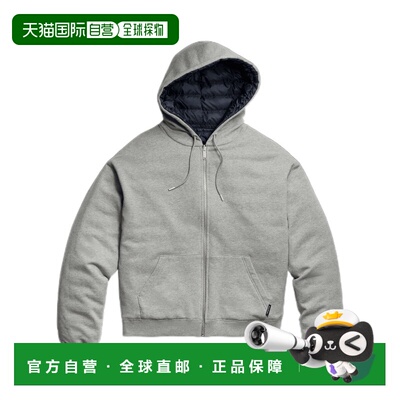 CANADA GOOSE 男士外套 1508M9464 SS2026 灰色 Fuse 双面连帽羽