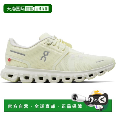 潮奢 On 女士 黄色 Cloud 6 运动鞋 3WF10064654