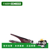 潮奢 Jacquemus 女士 1h可退 酒红尖头设计皮质浅口鞋 FOW00138AC