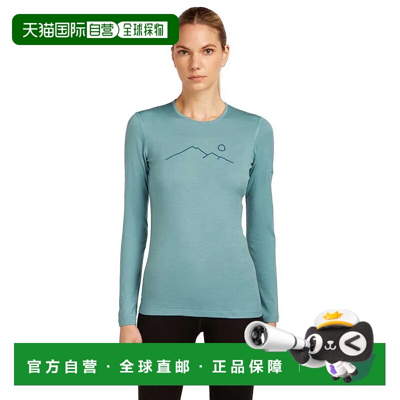 ICEBREAKER 美利奴羊毛 200 奥西斯 克鲁 Rainer Ridge 长袖保暖