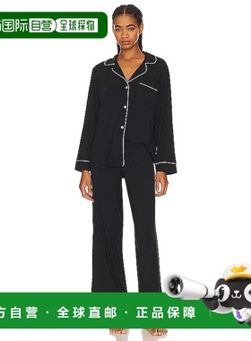 1h可退 潮奢 EBERJEY 女士 Gisele 长款睡衣套装 PJ1018